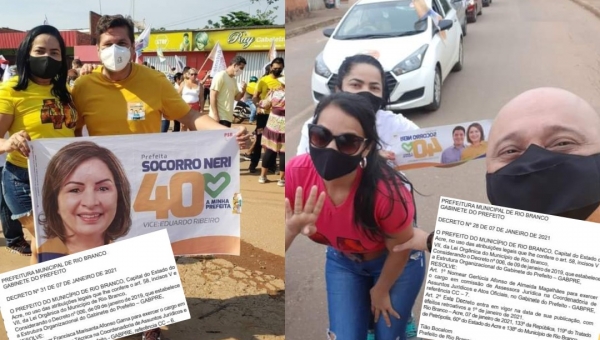 Bocalom nomeia cabos eleitorais de Marcus Alexandre e Socorro Neri em seu gabinete com altos salários 